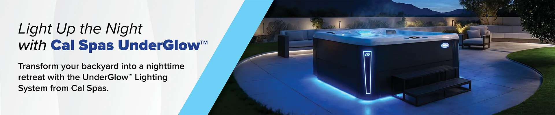 Calspas hot tub being used in a family setting - Temeculaca