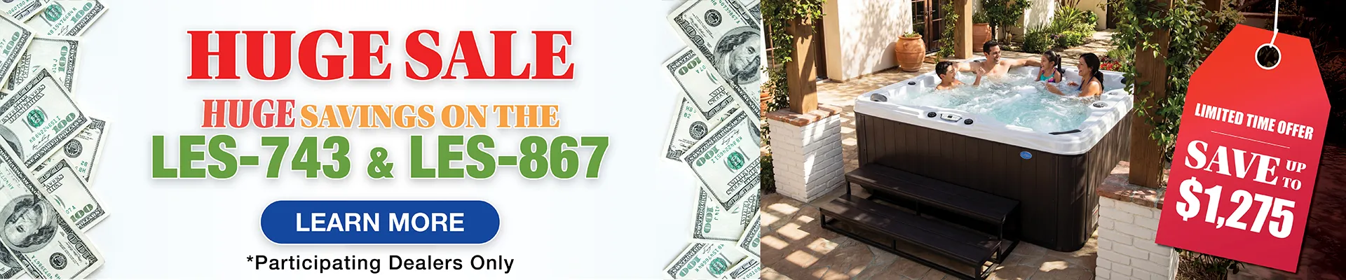 Calspas hot tub being used in a family setting - Temeculaca